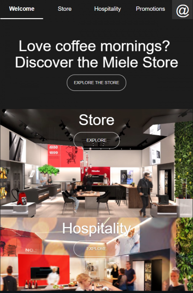 addmore entwickelt Welcome-App für exklusive Miele-Stores