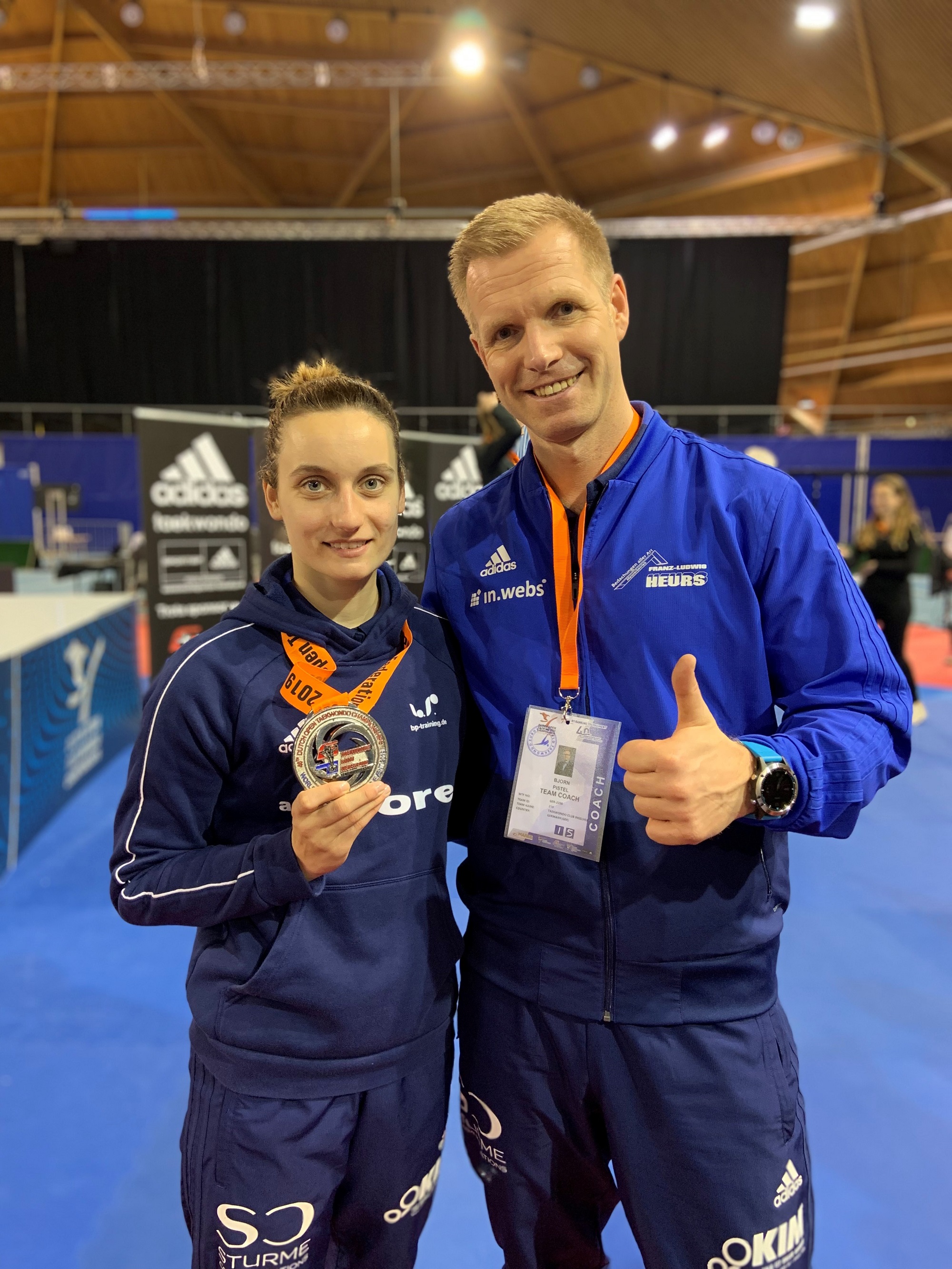 Silbermedaille für Madeline Folgmann bei den Dutch Open