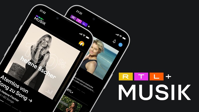 Grenzenloser Musikgenuss jetzt mit der neuen RTL+ Musik-App