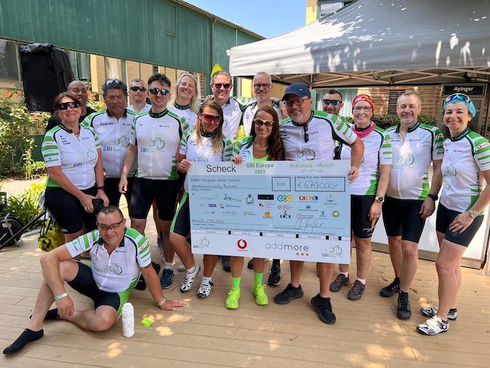 Go, addmore, go – We cycle for charity